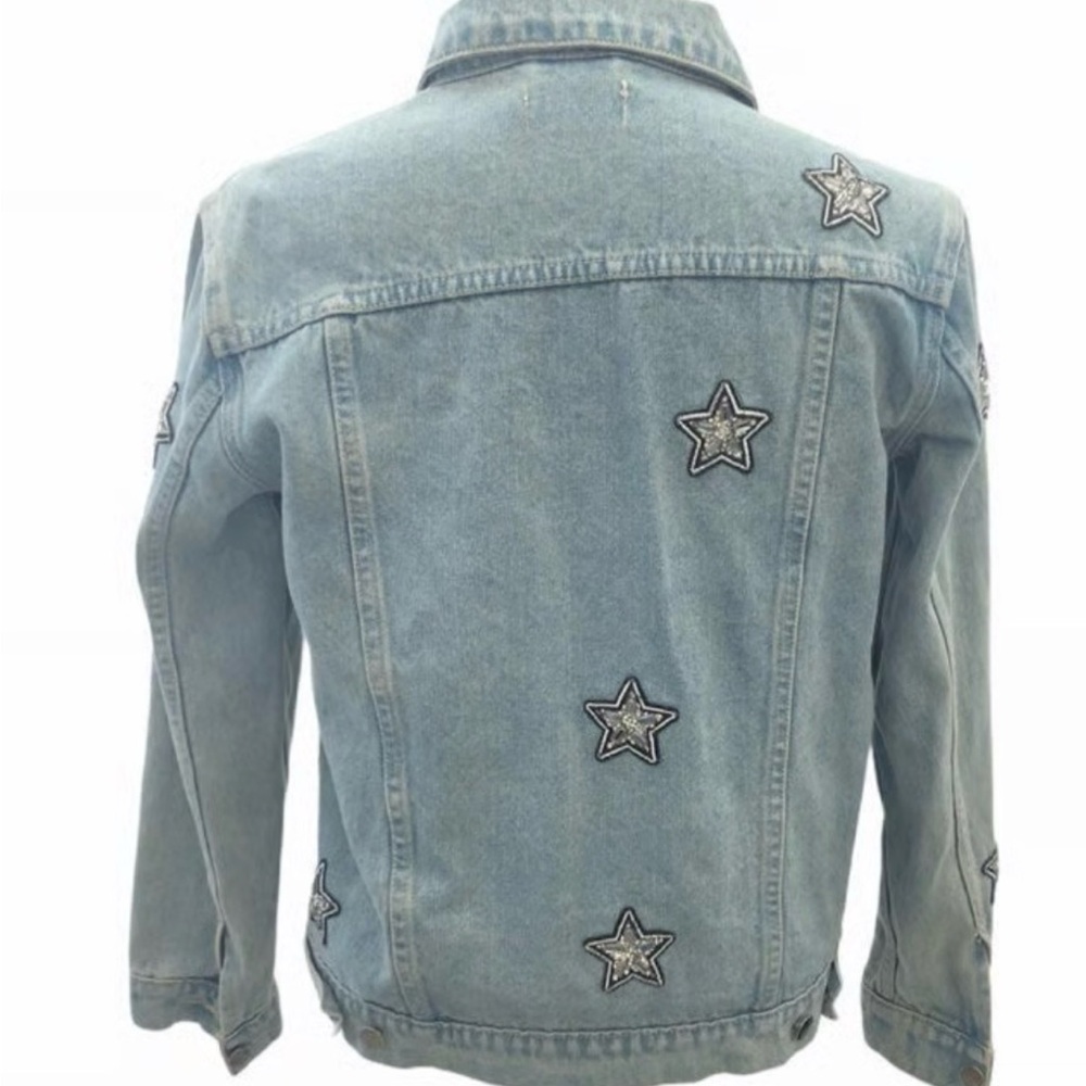 Revolve Mpd Star Denim Jacket - image 2